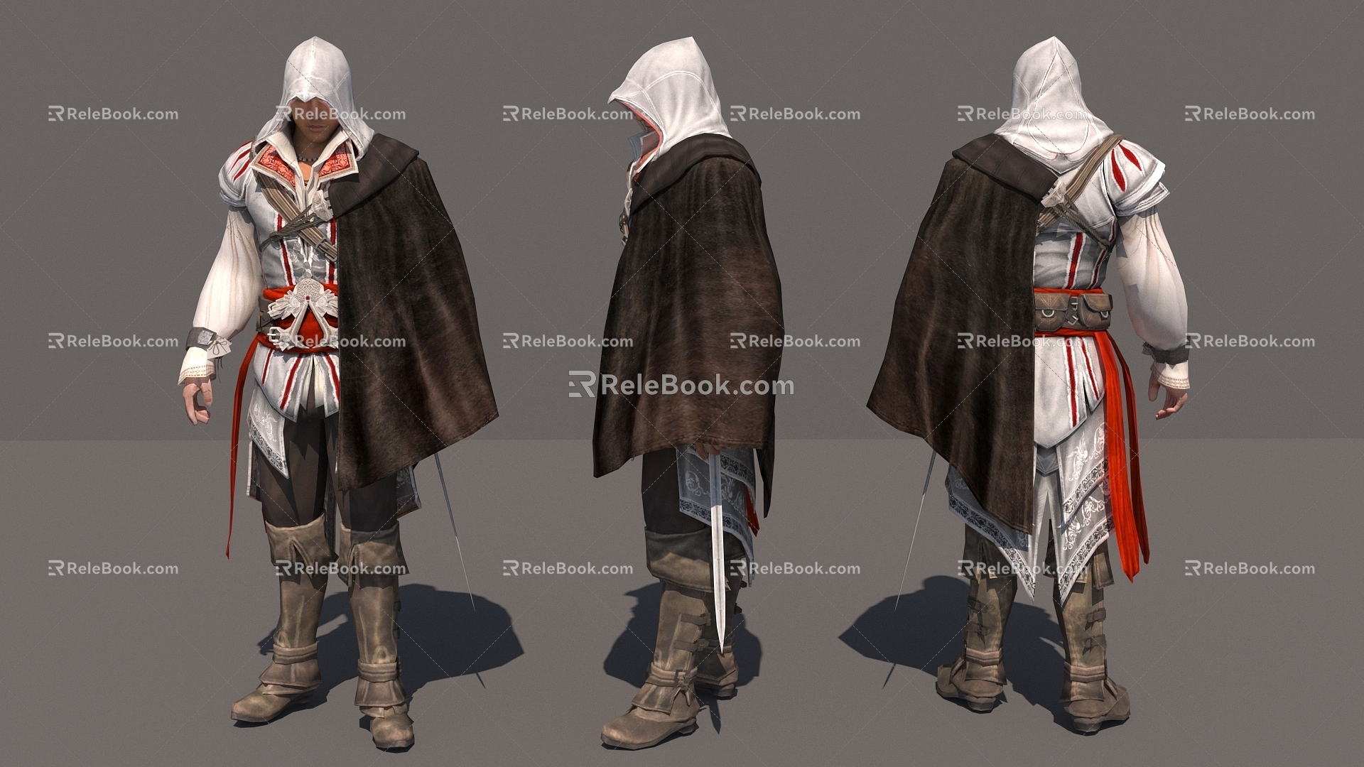 Assassin Game Role Swordsman Assassin 3d model