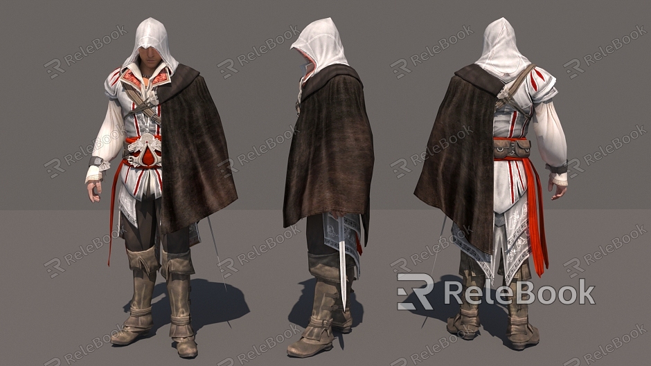 Assassin Game Role Swordsman Assassin model