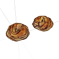Homemade Cinnamon Swirl Rolls With Golden Brown Layers And Sweet Filling