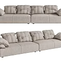 Modern Multiplayer Sofa 3d model