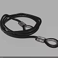 Car Tow Steel Cable Rope With Metal Hook Ends For Vehicle Recovery Use