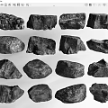 Natural Stones in Various Shapes for Home Garden and Decor Projects