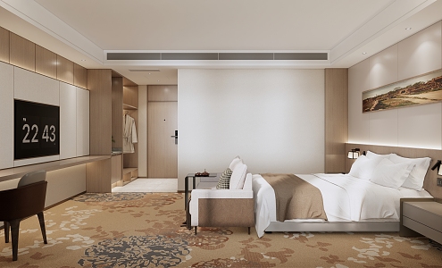 Hotel Rooms 3d model