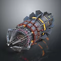 Advanced Spacecraft Module With Metallic Frame And Propulsion Components