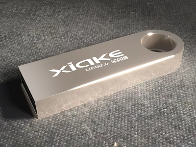 Modern U Disk 3d model