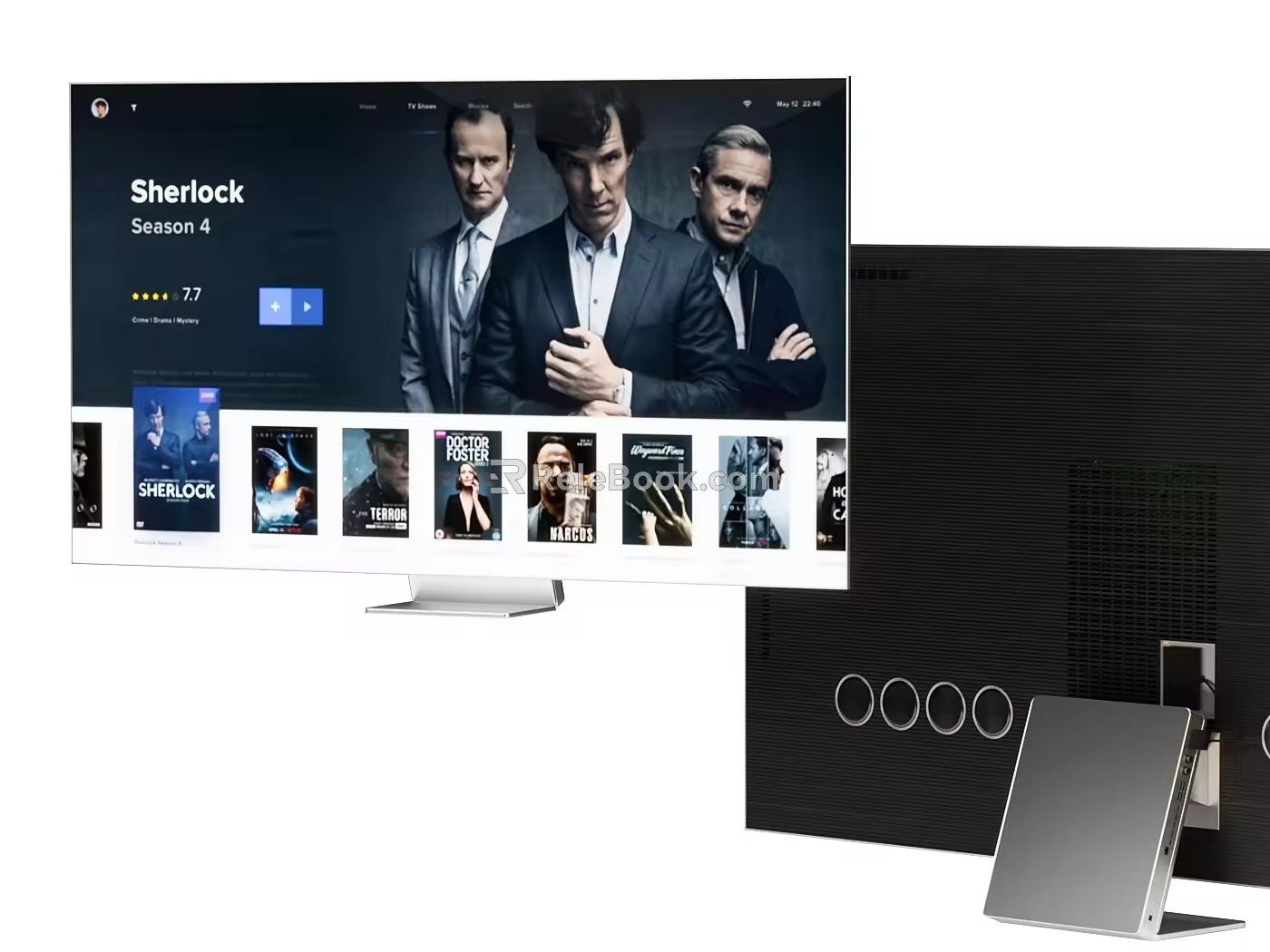 Smart TV Smart Screen TV Display 3d model