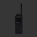 Tactical Weapon Radio With Black Body Antenna TRI BAND And Control Buttons