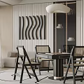 Quiet Chess Room 3d model