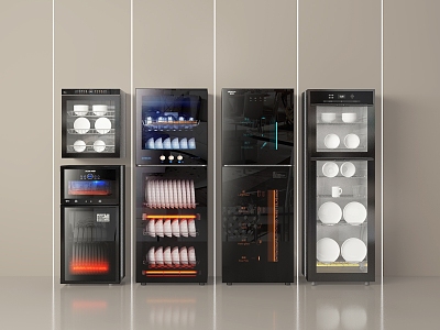 Modern Dishwasher Disinfection Cabinet Washing Cabinet 3d model