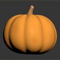 Pumpkin Pumpkin Cartoon Pumpkin Anime Pumpkin Stylized Pumpkin Fantasy Style Pumpkin Vegetable 3d model