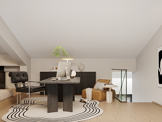 Modern Loft 3d model