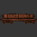 Industrial Tank Trucks Blue And Red Metal Structure For Transport