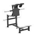 Sturdy Multifunctional Home Gym Equipment With Weight Lifting Rack Adjustable Seat And Pull Up Bar