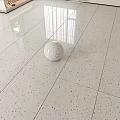 Light color terrazzo tile colorful fine particle terrazzo floor tile kitchen bathroom tile 3d model