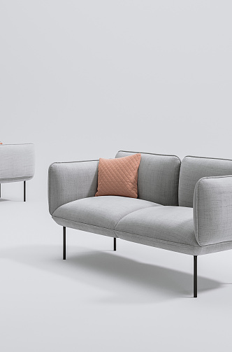 Modern Combination Sofa Combination 3d model