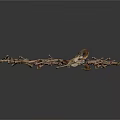 Multiple Small Animal Skeletons Scattered On White Background Show Bone Structures