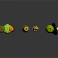 Vibrant Assorted Fresh Fruits Collection With Whole And Sliced Varieties On Dark Background