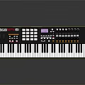 Professional Electronic Keyboard With Full Size Keys Control Panel And Digital