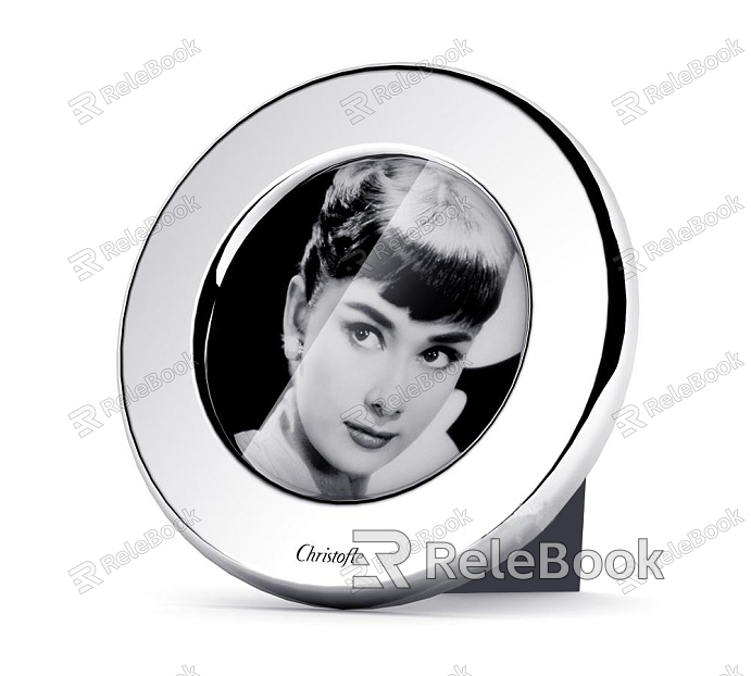 Photo Frame Album Audrey Hepburn Painting model