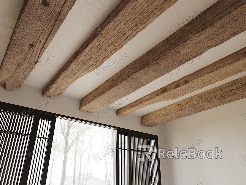 Do old wood wood beam old wood rotten wood old wood model