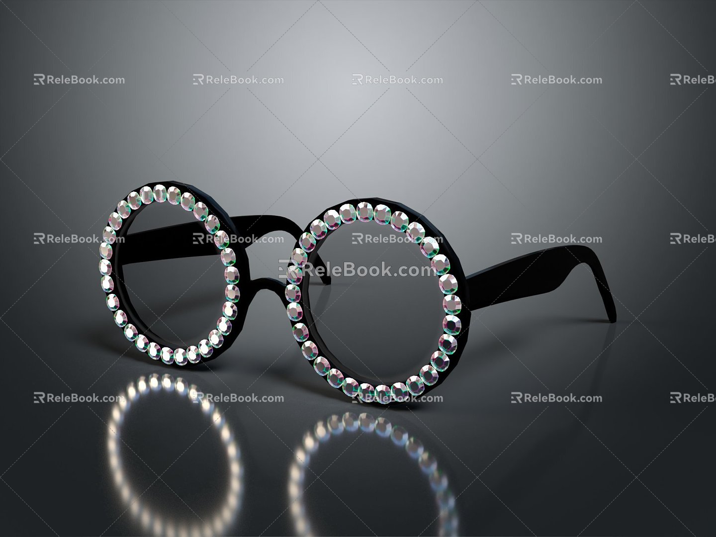 Modern Sunglasses Diamond Glasses Diamond Sunglasses Sunglasses Sunglasses 3d model