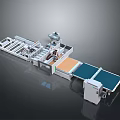 Industrial Automated Production Line Equipment with Conveyor Belts Robotic Arm and Worktables for Manufacturing