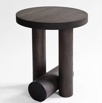 Modern coffee table art table 3d model