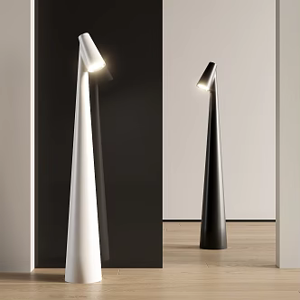 Modern floor lamp 3d model