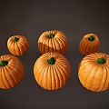 Modern Pumpkin Vegetables 3d model