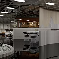 Modern Bar Entertainment Space 3d model
