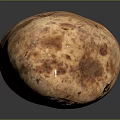 Farm Fresh Organic Potato With Natural Skin Texture And Soil Coating