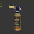 blowtorch fire lamp gasoline blowtorch kerosene blowtorch blowpipe modern weapon hot weapon military 3d model