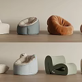 Modern Bean Bag Chair Collection With Various Styles And Color Options For Living Room