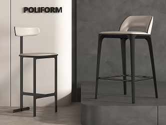 Modern Bar Chair Leisure Chair Dining Chair Bar Chair 3d model