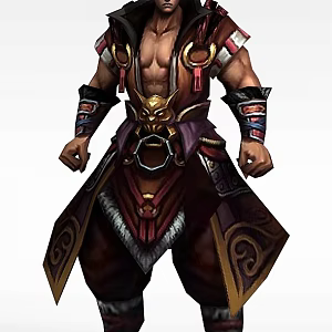 Buddha Ben is a game character of Tao, the ancients 3d model
