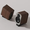 Wooden Bookshelf Speakers with Modern Design and Sleek Appearance for Home Use