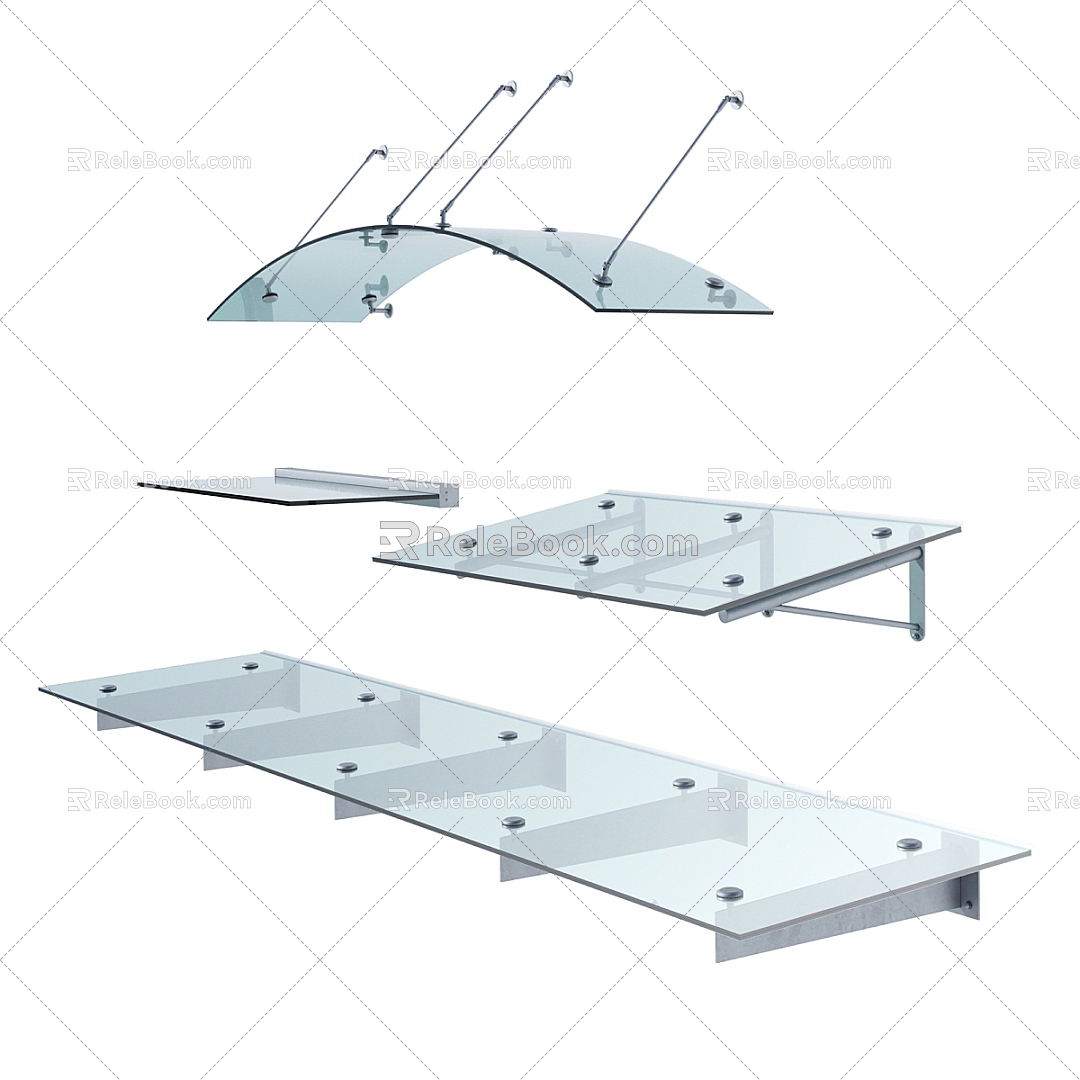 Modern Canopy Canopy 3d model