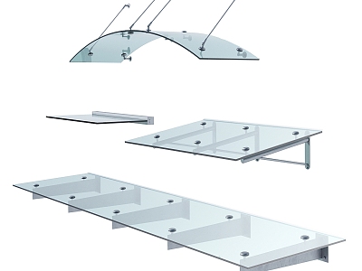 Modern Canopy 3d model