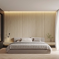 Modern Minotti Bedroom 3d model