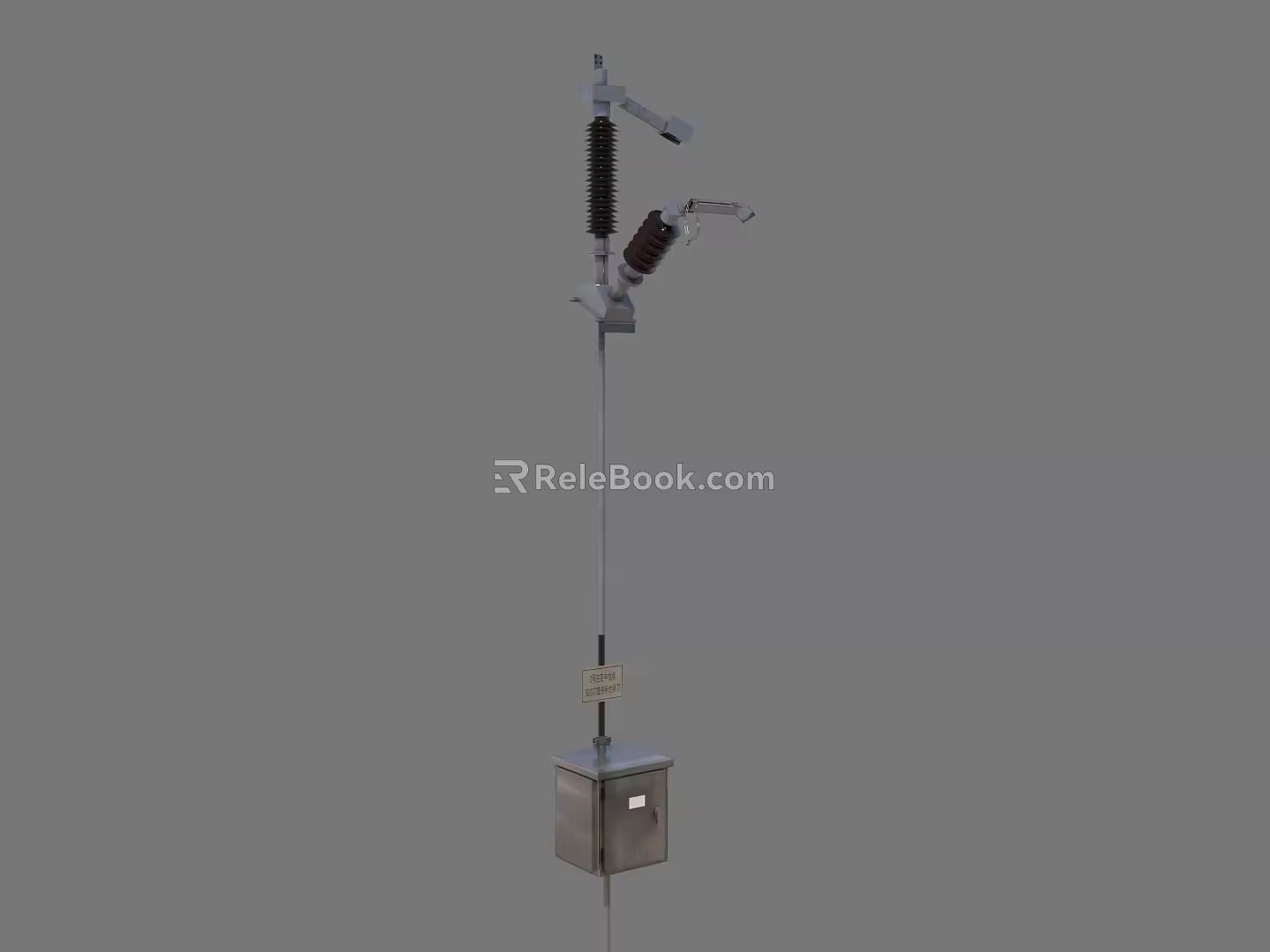 power station isolating switch isolating switch 3d model