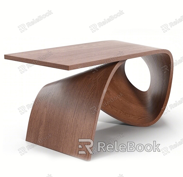 Log Streamline Design Desk model