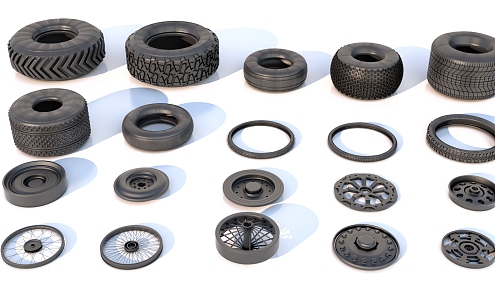 tire rim 3d model