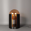 Modern Table Lamps With Various Stylish Designs And Unique Shape Bases 3d model
