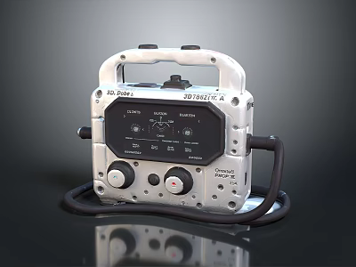 Delta DP1000TC Portable Control Unit With Display Knobs Handle And Cable 3d model