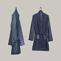 Bathrobe Towel 3d model