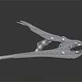 Stainless Steel Heavy Duty Locking Pliers With Adjustable Jaws And Ergonomic Handles