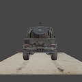 military armored vehicle 3d model