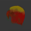 Detailed Realistic Brown Head Fur Featuring Fluffy Dense Textures And Natural Look