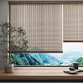 New Chinese-style roller shutter 3d model