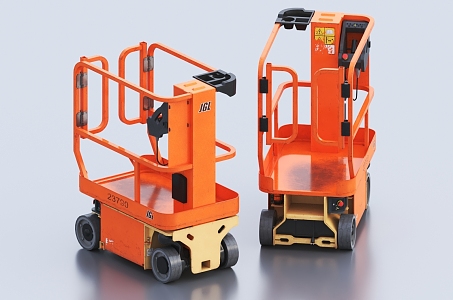 Lifter Mast Lifting Platform Lifting Platform Aerial Work Platform Jacking Machine 3d model